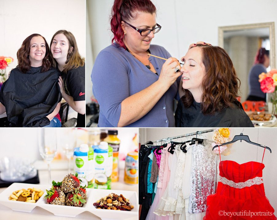 senior session with mom